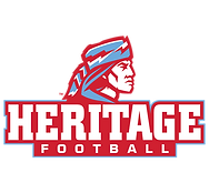 Heritage High School football logo